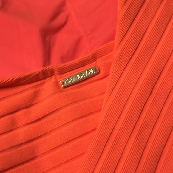 NEW Sea Level One Shoulder One Piece Swimsuit Tangerine - Picture 8 of 8